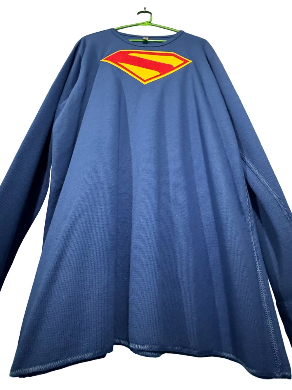 Superman Men’s Waffle Thermal Size XXL